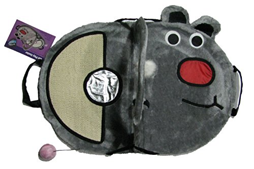 Cat Activity Play Center Mat with Hanging Toy Balls, Mice & More
