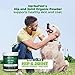 Herbal Vet Glucosamine for Dogs - Certified Organic Hip & Joint Powder Supplement for Dogs & Cats Infused with Hemp Oil Extract - Relieve Joint Pain The Easy Way - 100% All Organic Ingredients(10OZ)