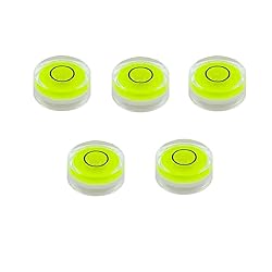 YMGBHNKJLS 5Pcs Small Circular Bubble Levels with