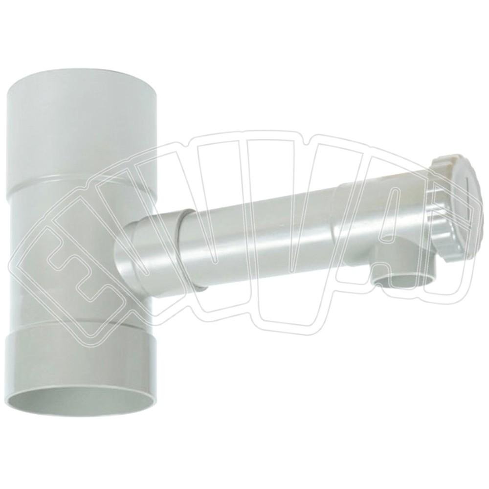RIBIMEX Ribiland 03669 Rain Water Collector - Grey, 80 mm