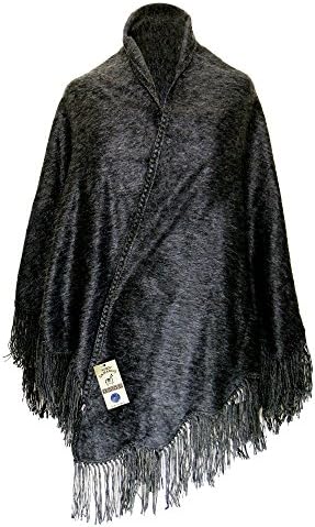 Peruvian Channel Stunning Women's Alpaca Wool Blend Poncho