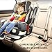 Car Seat Protector by Shmidt'S - Luxury Car Seat Cover Summer/Winter for Baby & Child - Anti-Slip, Heavy Duty Car Seat Mat Protector for Infants W/Upholstery, Beige/Tan