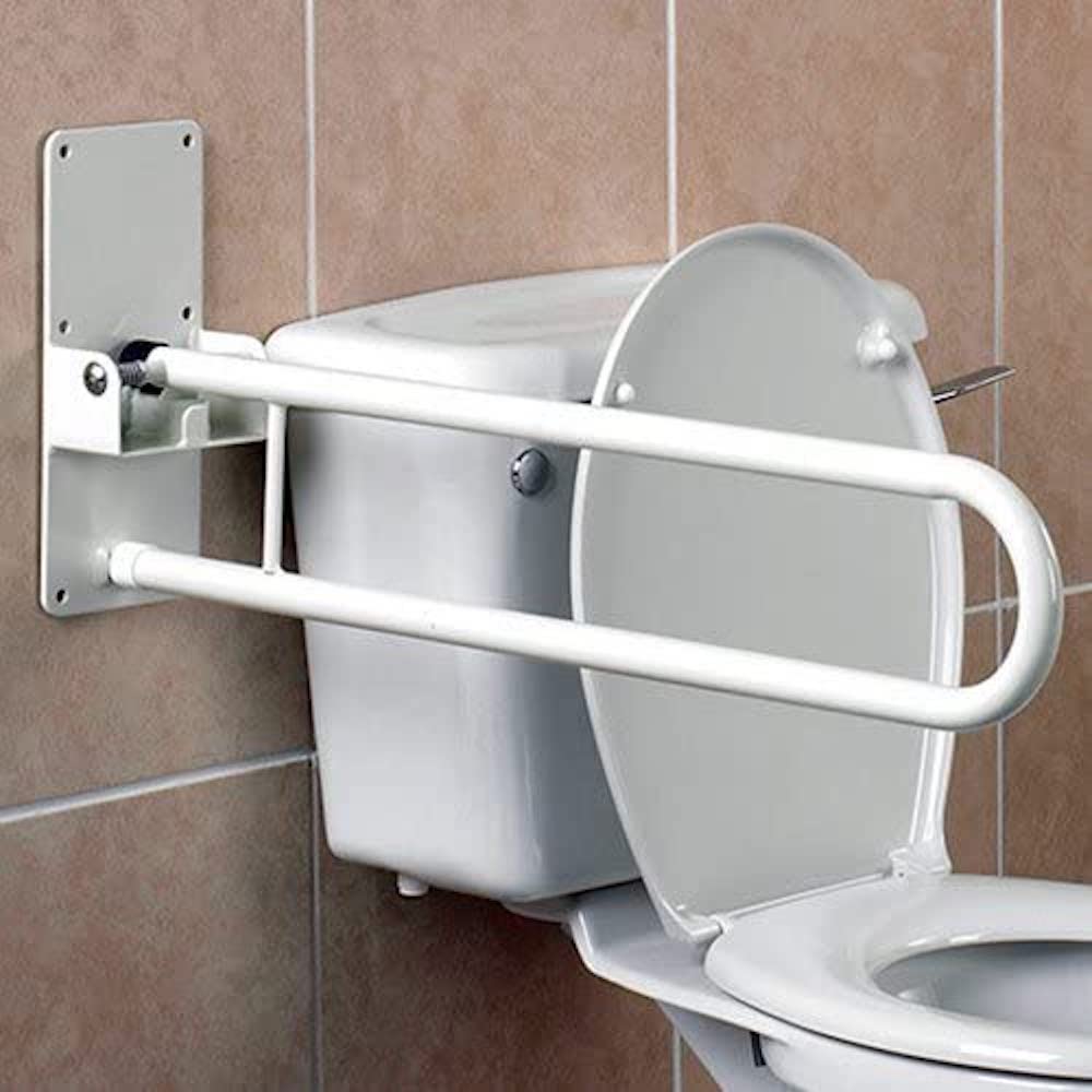 HOMECRAFT Devon Support Rail, Bathroom Aid for Elderly/Disabled, For Shower or Toilet, Stability and Mobility Aid