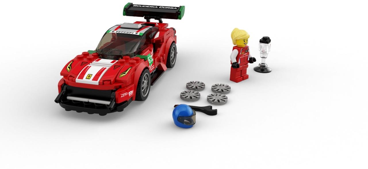 Lego Speed Champions Ferrari 488 Gt3 Scuderia Corsa 75886