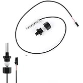 Dgqtrx Spa Temp Sensor Replacement for Spa M7 System 32016 30344 30042 30382,24" Dual Purpose Sensor/High Limit,1/4" Diameter,for Hot Tub Pool or Spa Parts,with Mounting Base and Cover (1 pcs)