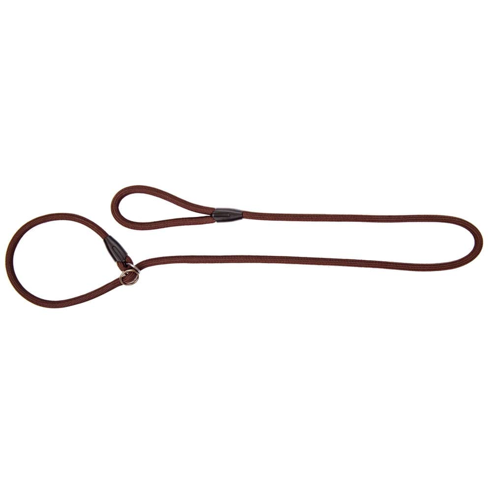 Dingo Dog Leash with Adjustable Choke Collar Made of Brown Cord 10486
