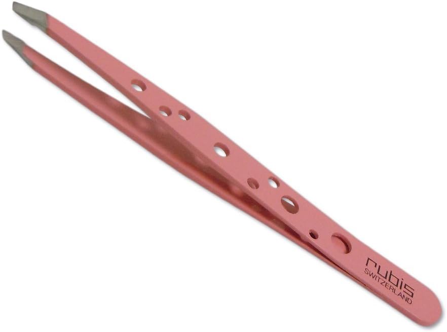 Mehaz Rubis Switzerland Pink Elegance Swiss Tweezer - Pink MEH 135