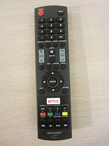 Sharp Gj221 C Oem Hdtv Remote Control For Lc 40le653u | Desertcart  