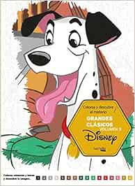 colorea y descubre el misterio disney amazon