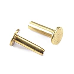 Cutlery Rivets (10 Pack) + [1] Step Drill for DIY