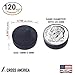 120 Ceramic Industrial Round Disc Ferrite Magnets - Art, Crafts, Refrigerator, Hanging Tools, DIY Hobbies School Science Projects, Teachers Around Office Magnet Pictures Whiteboard Bottle Cap - C8