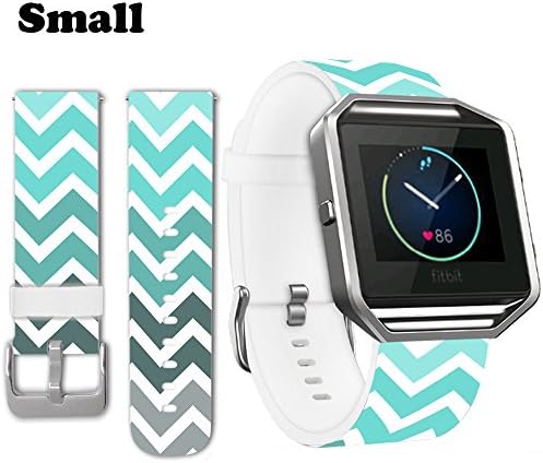 Jolook for Fitbit Blaze Band Sport,Jolook Small Replacement Leather Band Straps for Fitbit Blaze Small (5.5"-7.0") - Unique Citroen Pattern Band
