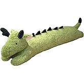 FEEZUSH Dragon Plush Pillow - 35 Inch Dragon Stuffed Animal - Birthday, Christmas, Valentine's Day Gift for Kids Boys Girls (Green)