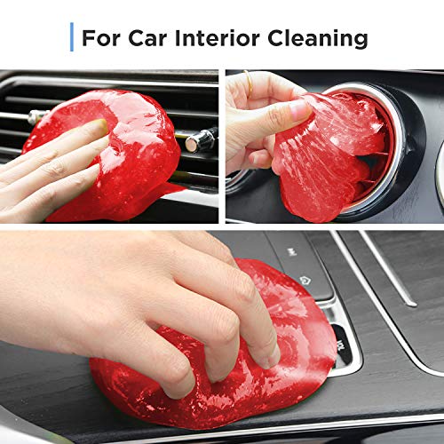 Universal Cleaning Gel for Car Vents, Keyboards,Car Interiors,Home, Electronics Remove Dust Cleaning Gel 4Pcs