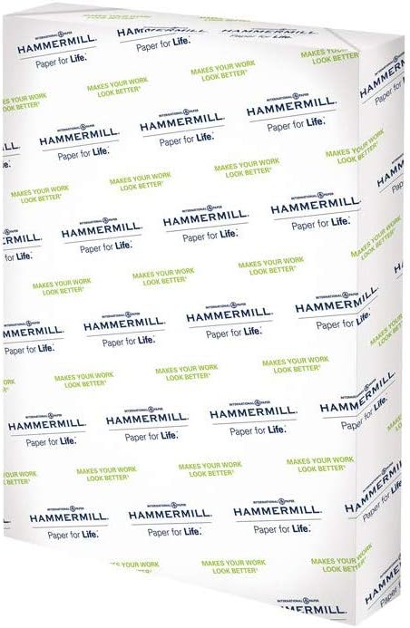 Hammermill Premium Color Copy 28lb Paper, 8.5x11, 1 Ream, 500 Sheets, Made in USA, Sustainably Sourced From American Family Tree Farms, 100 Bright, Acid Free, Premium Color Copy Printer Paper, 102467R : Laser Printer Paper : Office Products