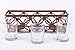 Clever Creations Rustic 3-Candle Tea Light Holder Decorative Candle Holder