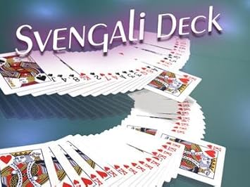 R.S.Magic Tricks Svengali Gimmick Card Magic Trick for Magician (Black)