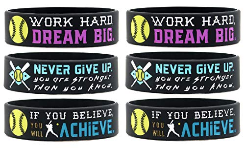 6-Pack-Motivational-Softball-Wristbands-with-Sports-Quotes-Softball-Gifts-Jewelry-Accessories-for-Softball-Players-Team-Awards-Party-Favors-Unisex-for-Men-Women-Youth-Teen-Girls-Boys