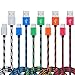 USB C Charger Cable, CableLovers 5 Pack 6FT Durable Nylon Braided USB-C to USB-A 2.0 Fast Charging and Sync Cord for Samsung Galaxy s8, s8 Plus, Nexus 6P 5X, MacBook Pixel, LG G5,HTC 10, Google Pixel