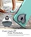 VENA Galaxy S8 Plus Case, [vLove][Heart-Shape | Dual Layer Protection] Hybrid Bumper Cover for Samsung Galaxy S8+ (Teal/Gray)