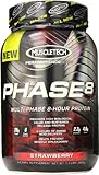 Phase8, Strawberry, 2.0 lb., Sustained Release Protein