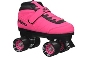 Epic Skates 2016 Nitro Turbo 3 Indoor/Outdoor Quad Speed Roller Skates, Pink