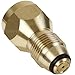 GASPRO Propane Refill Adapter, Fill 1 Pound Bottles from 20lb Tank, Solid Brass Fitting, Easy to Use