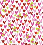 Birds & Hearts Gift Wrap Roll 24