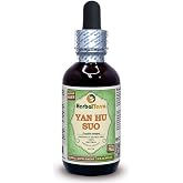 Herbal Terra LLC Yan Hu SUO (Corydalis Ambigua) Glycerite, Dried Roots Alcohol-Free Liquid Extract 2 oz
