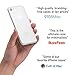 totallee iPhone 7 Case, Thinnest Cover Premium Ultra Thin Light Slim Minimal Anti-Scratch Protective - for Apple iPhone 7 The Scarf (White)
