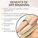 The Ultimate Dry Brush by YOOVE | Premium Dry Brushing Body Brush | Dry Brush for Cellulite and Lymphatic | 100% Natural Bristle Exfoliating Brush