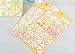 ONOR-Tech 192/ Pkg Self-adhesive Photo Corner Sticker for Diary, Album, Scrapbooking, Craft, 4 Color Sheet/Pkg (1)