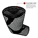HOFAM Knee Brace Compression, Breathable Knee Sleeve for Running, Jogging, Basketball, Workout Sports for Men and Women, Relieves Acl LCL MCL, Single (M)