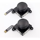 VERENIX Hall Effect Joystick replacement for Nintendo Switch &amp; Switch OLED &amp; Switch Lite Controller 3D Analog Stick Joystick Replacement,No Drifting (Black)