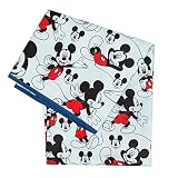 Bumkins Disney Mickey Mouse Splat Mat, Waterproof, Washable for Floor or Table, Under Highchairs, Art, Crafts, Playtime - 42x42
