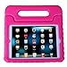 HDE Kids Case for iPad Mini 2 3 -Shock Proof Rugged Heavy Duty Impact Resistant Protective Cover Handle Stand for Apple iPad Mini 1 2 3 Retina (Hot Pink)