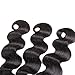 YePei Brazilian Virgin Body Wave 3 or 4 bundles With Free Part Closure Natural Color 100% Unprocessed Human Hair Weave Weft with Lace Closure