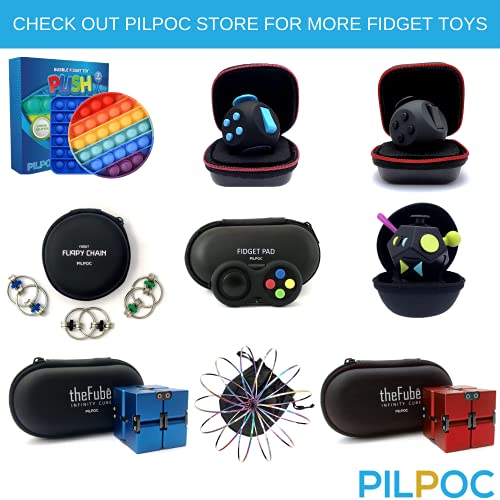 PILPOC theFube Fidget Cube Premium Quality Fidget Cube with Exclusive  Protective Case, Stress Cube, Stress R