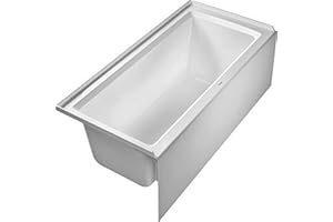 Duravit Architec Rectangular Bathtub 700408000000090 White