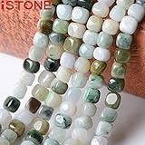iSTONE Gemstone Bracelets Natural Gemstones Birthstone Handmade Healing Power Crystal Beads 7.5''