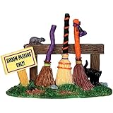 Lemax Spooky Town Broom Parking Rack # 44737