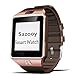 Sazooy DZ09 Bluetooth Smart Watch Touch Screen Smart Wrist Watch Phone Support SIM TF Card With Camera Pedometer Activity Tracker for Iphone IOS Samsung Android Smartphones (Gold)