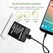 Rapid 2.4A Quick Charge 3.0 Home Travel Wall Charger with 3.3FT Micro-USB Cable ,18W Adaptive Fast Travel Charger QC Pack for Samsung,Note,LG,HTC,Nexus,Oneplus,iPhone,iPad,Meizu and more (Black)
