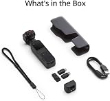 DJI Pocket 2 4K Camera 3-Axis Stabilization HDR 64MP 8x Zoom Noir view 5