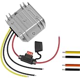 YRDZXG12V Converter 10A 120W 24V to 12V with Fuse, Buck Converter, DC Voltage Regulator, IP68 Waterproof Module, Widely Used