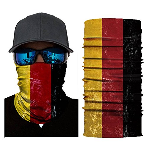 RUNMO 2018 Football Cup National flag 3D Ski Cycling Snowboard Scarf Neck Warmer Face Mask Balaclava Bandana (Color : One color, Size : Portugal)