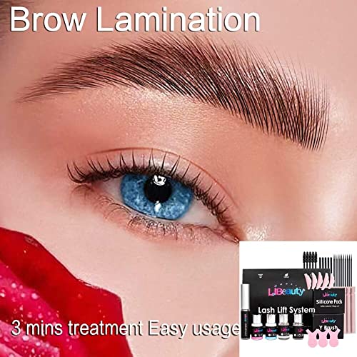 Libeauty Lash Lift Kit, Eyelash Perm Kit, LongLasting Curl for 68