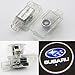Auto Sport Car Door Logo Shadow Projector LED welcome Light (subaru)