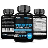 Testosterone Booster Extra Strength - Naturally Increases Energy, Strength, Muscle Mass, Stamina, Endurance. Promotes Weight Loss & Fat Burning.
