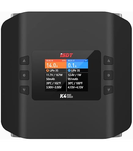 ISDT D1 CA 100W CC 250W 10A Dual Mode Caricabatterie Smart Lipo 1-6S